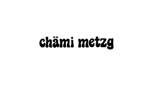 Logo chämi metzg